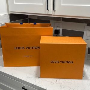Louis Vuitton gift box and bag!